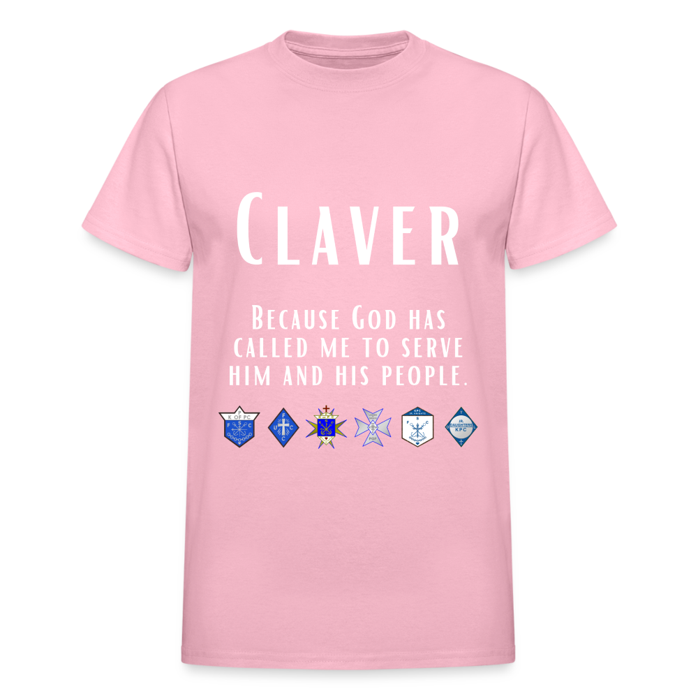 Oh to be a CLAVER shirt - light pink