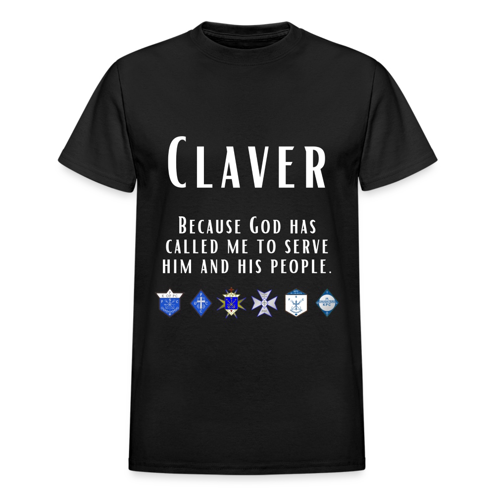 Oh to be a CLAVER shirt - black