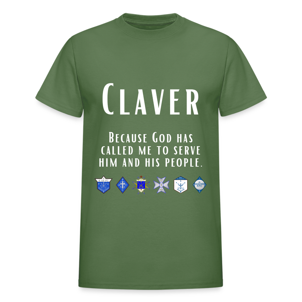 Oh to be a CLAVER shirt - military green