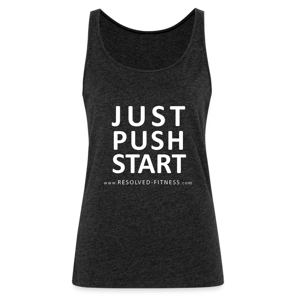 Women’s Premium Tank Top - charcoal grey