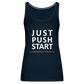 Women’s Premium Tank Top - deep navy