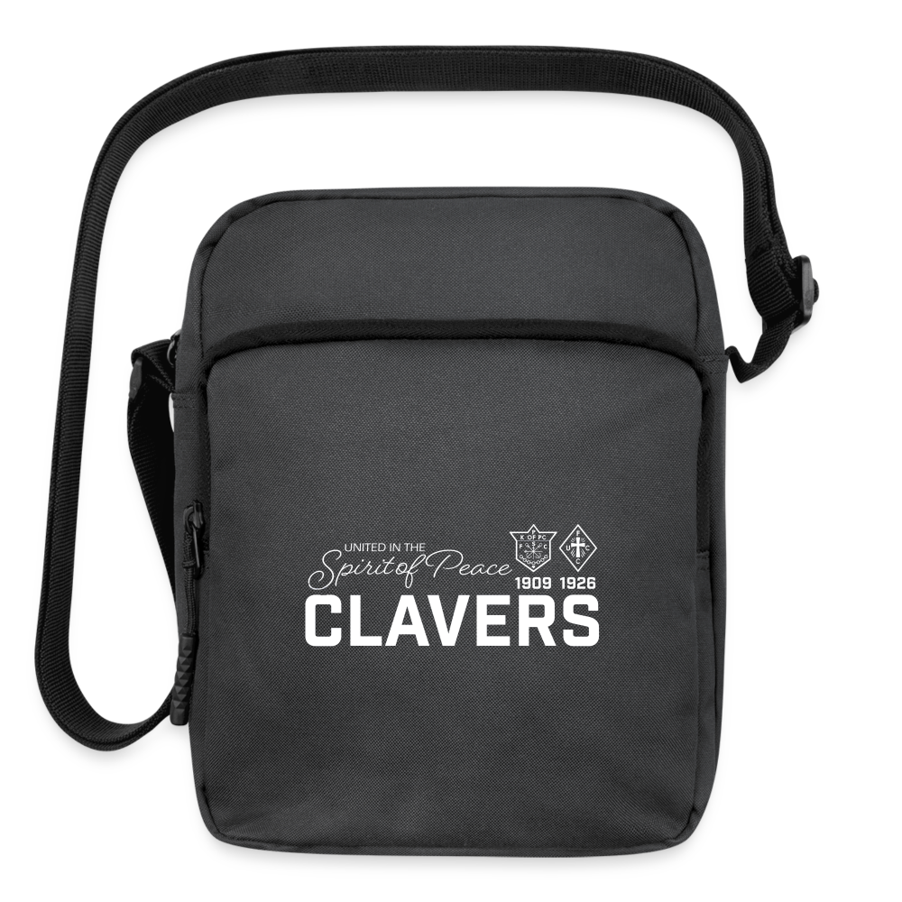 CLAVERS Crossbody Bag - charcoal grey