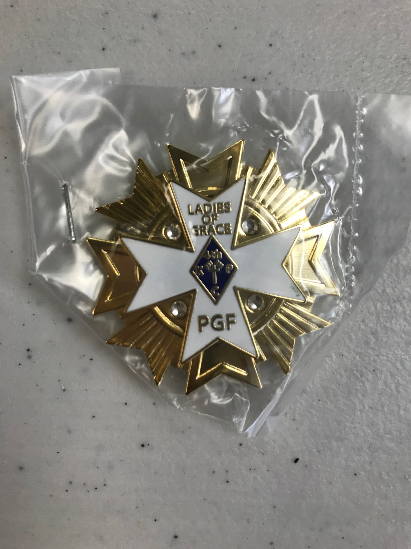 LOG Magnetic Jewel Pin